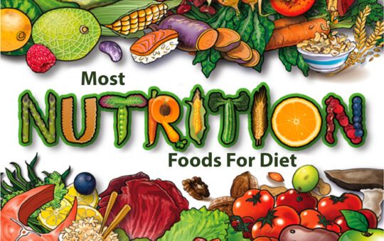 Most Nutritious Foods for diet